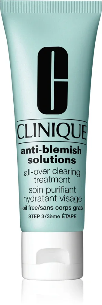 Clinique Anti-Blemish Solutions All-Over Clearing Treatment - Крем увлажняющий для кожи с проблемами, 50 мл
