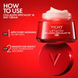 Vichy Liftactiv Collagen Specialist 16 Day - Обновляющий лифтинг-крем против морщин, 50 мл — фото 3