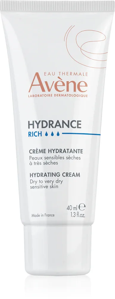 Avene Hydrance Rich Hydrating Cream - Крем увлажняющий для сухой и очень сухой кожи, 40 мл