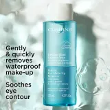 Clarins Cleansing Instant Eye Make-Up Remover - Двухфазный средство для снятия макияжа с глаз для чувствительной кожи, 125 мл — фото 4