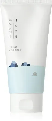 ROUND LAB 1025 Dokdo Cleanser - Пенящийся крем для очищения сухой и чувствительной кожи, 150 мл