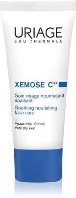Uriage Xemose C8+ Soothing Nourishing Face Care - Крем успокаивающий и питательный для сухой и атопической кожи, 40 мл