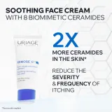 Uriage Xemose C8+ Soothing Nourishing Face Care - Крем успокаивающий и питательный для сухой и атопической кожи, 40 мл — фото 3