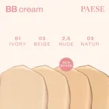 ВВ-крем Paese BB Cream ультралёгкий, с гиалуроновой кислотой и бергамотом, 30 мл, оттенок 01 Ivory — фото 2