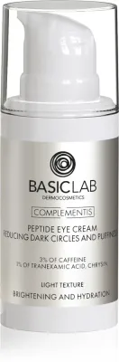 BasicLab Dermocosmetics Complementis - Лёгкий крем для глаз против отеков и темных кругов, 15 мл