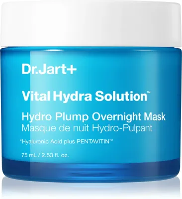 Dr. Jart+ Vital Hydra Solution Hydro Plump Overnight Mask - Увлажняющая ночная маска с гиалуроновой кислотой, 75 мл