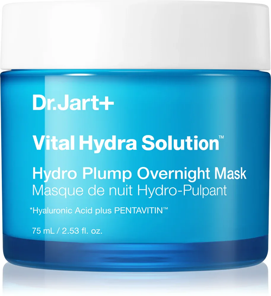 Dr. Jart+ Vital Hydra Solution Hydro Plump Overnight Mask - Увлажняющая ночная маска с гиалуроновой кислотой, 75 мл