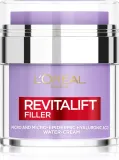 L’Oreal Paris Revitalift Filler - Легкий крем с гиалуроновой кислотой, 50 мл — фото 1