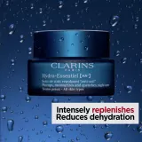 Clarins Hydra-Essentiel [HA²] Night Cream - Увлажняющий ночной крем с гиалуроновой кислотой, 50 мл — фото 5