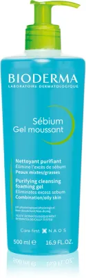 Bioderma Sebium Gel Moussant - Гель для очищения жирной и комбинированной кожи