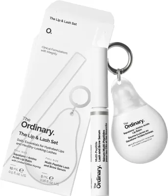 The Ordinary The Lip & Lash Set - Набор подарочный для лица, 1 шт