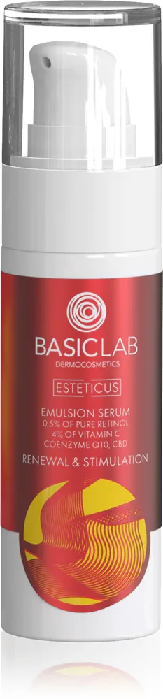 BasicLab Dermocosmetics Esteticus - Сыворотка, стимулирующая восстановление упругости кожи лица