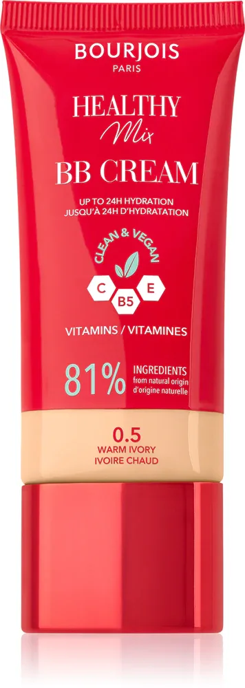 Bourjois Healthy Mix BB Cream - BB крем, 30 мл, оттенок 0,5 Warm Ivory