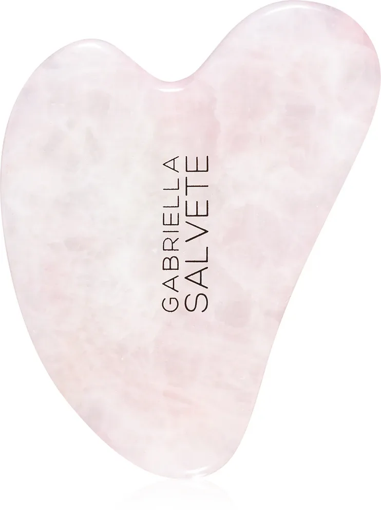 Массажёр для лица Gabriella Salvete Tools Gua Sha из розового кварца, для контуров лица, 1 шт тип Rose Quartz