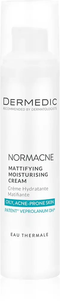 Dermedic Normacne Preventi - Увлажняющий матирующий уход для жирной и комбинированной кожи, 40 мл