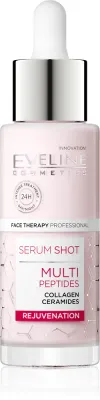 Eveline Cosmetics Serum Shot Multi Peptides - Омолаживающее сыворотка для лица с коллагеном, 30 мл