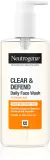 Neutrogena Clear & Defend - Гель для очищения с 2% салициловой кислотой, 200 мл — фото 1
