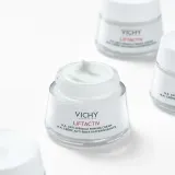 Vichy Liftactiv H.A. Anti-Wrinkle Firming Cream - Лифтинговый крем для лица на день для сухой и очень сухой кожи, 50 мл — фото 3