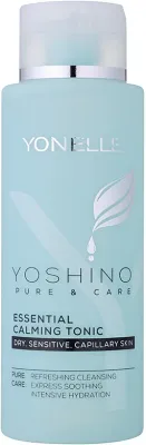 Yonelle Yoshino Pure&Care - Успокаивающий эссенциальный тоник для лица, 400 мл