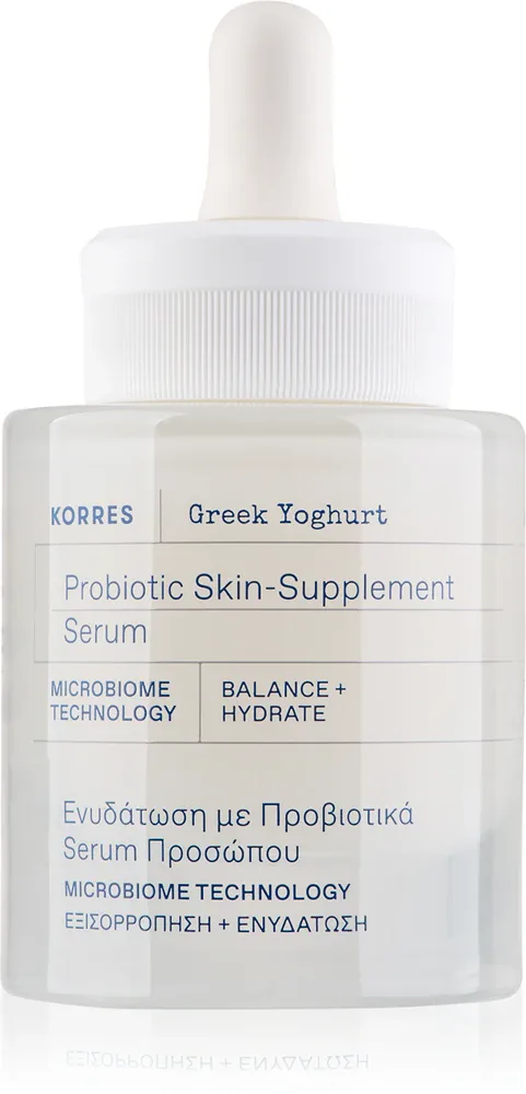 Korres Greek Yoghurt - Сыворотка увлажняющая и питательная с пробиотиками, 30 мл