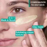 Uriage Hyseac Exfoliating Mask - Пилинговый крем для жирной и комбинированной кожи, 100 мл — фото 3