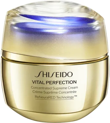 Shiseido Vital Perfection Concentrated Supreme Cream - Крем укрепляющий, уменьшающий морщины, 50 мл
