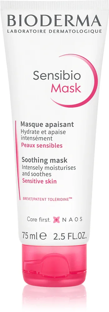 Bioderma Sensibio Mask - Успокаивающий крем для чувствительной кожи, 75 мл