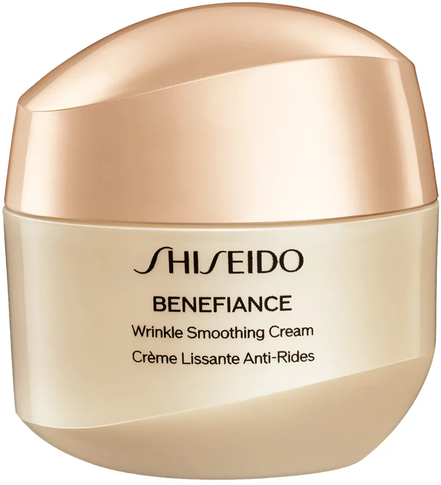 Shiseido Benefiance Wrinkle Smoothing Cream - Интенсивный крем для лица для упругости днем и ночью против морщин, 30 мл