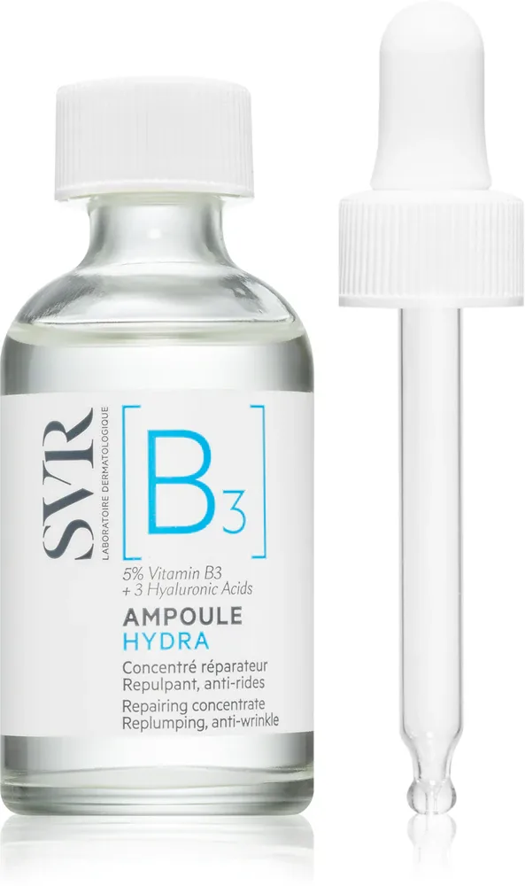 SVR Ampoule Hydra - Увлажняющая сыворотка против морщин, 30 мл