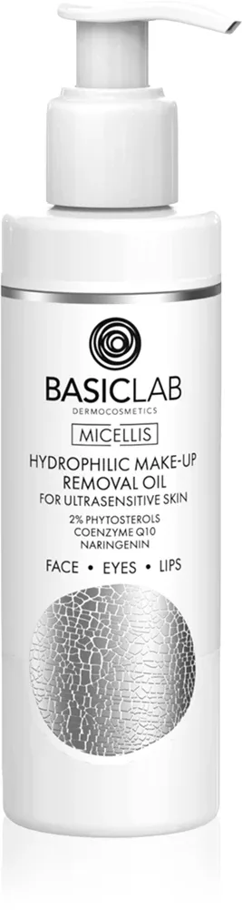 BasicLab Dermocosmetics Micellis - Очищающее масло для снятия макияжа для очень чувствительной кожи, 200 мл