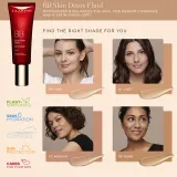Clarins BB Skin Detox Fluid - Увлажняющий крем BB SPF 25, 45 мл, оттенок 02 - Medium — фото 4