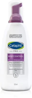 Cetaphil PRO SpotControl Oil Remowing Foam Wash - Пенка для очищения жирной и проблемной кожи, 235 мл