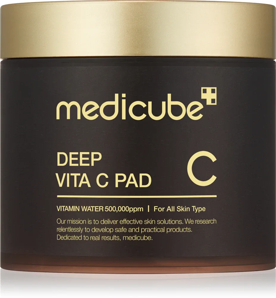 Medicube Deep Vita C Pad - Интенсивно оживляющие патчи для глаз для осветления и смягчения кожи, 70 шт