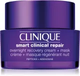 Clinique Smart Clinical Repair Overnight Recovery Cream + Mask - Увлажняющий крем и ночная регенерирующая и омолаживающая маска для лица, 50 мл — фото 1
