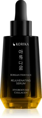 KORIKA Korean Heritage Hydrolyzed Collagen Premium Rejuvenating Serum - Омолаживающее сыворотка для лица с гидролизованным коллагеном, 30 мл