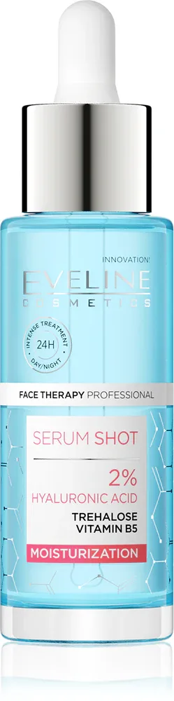 Eveline Cosmetics Serum Shot 2% Hyaluronic Acid - Сыворотка увлажняющая и питательная, 30 мл