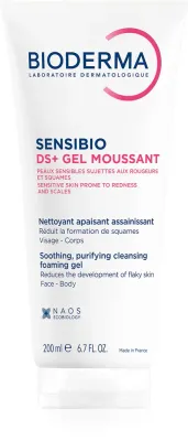 Bioderma Sensibio DS+ Gel Moussant - Гель для очищения чувствительной кожи, 200 мл