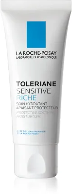 La Roche-Posay Toleriane Sensitive Rich - Пребиотический увлажняющий крем, снижающий чувствительность кожи, 40 мл