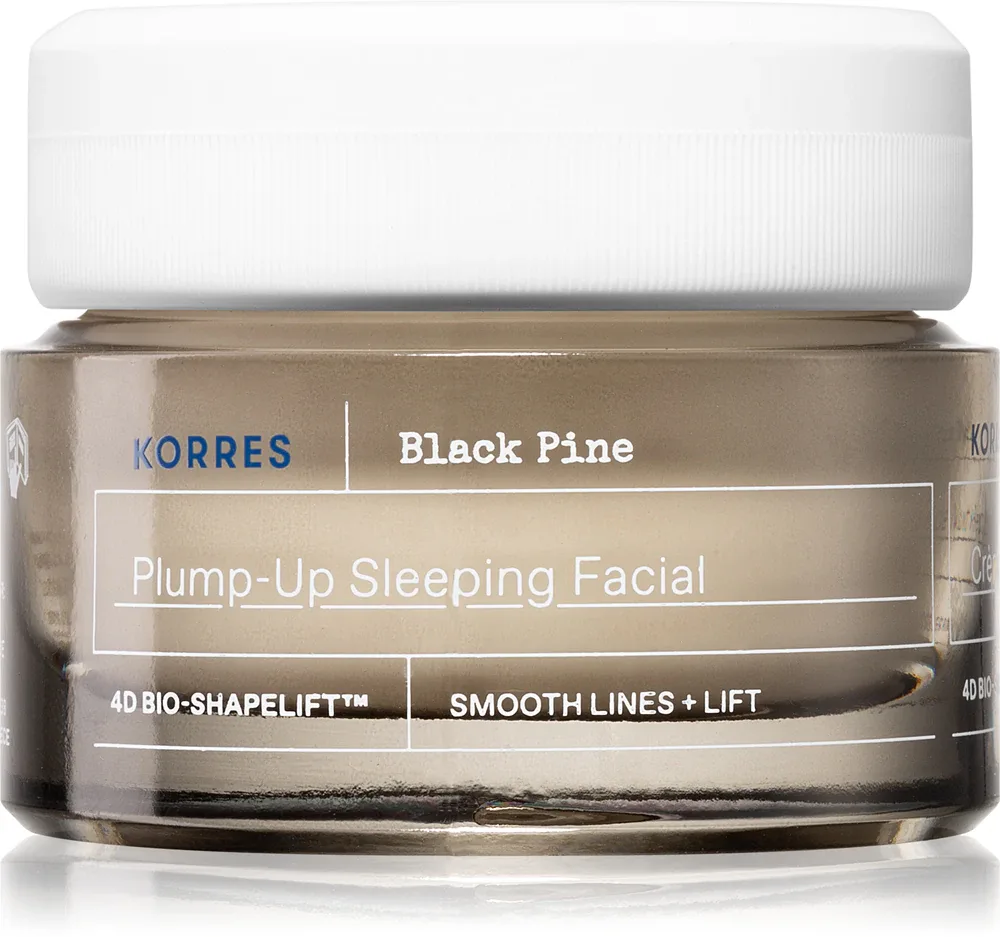 Korres Black Pine - Лифтинговый крем для лица ночью, 40 мл
