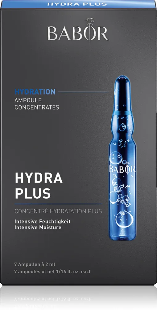 BABOR Ampoule Concentrates Hydra Plus - Концентрированная сыворотка для интенсивного увлажнения, 7 мл