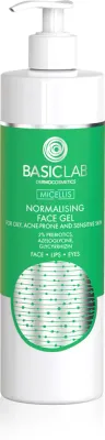BasicLab Dermocosmetics Micellis - Очищающий гель для жирной кожи с проблемами акне
