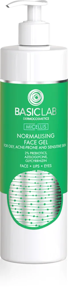 BasicLab Dermocosmetics Micellis - Очищающий гель для жирной кожи с проблемами акне