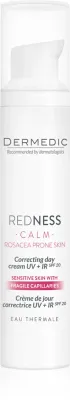 Dermedic Redness Calm - Крем для чувствительной и раздраженной кожи SPF20, 40 мл