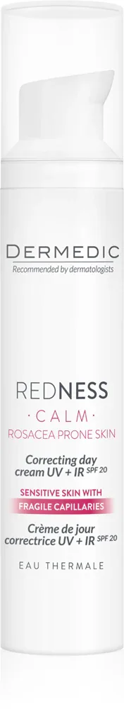 Dermedic Redness Calm - Крем для чувствительной и раздраженной кожи SPF20, 40 мл