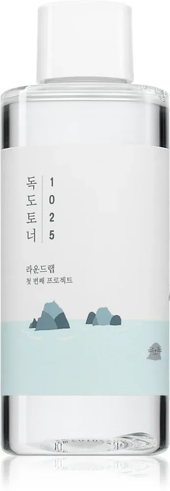 ROUND LAB 1025 Dokdo Toner - Тоник для тела с нежным отшелушивающим и увлажняющим действием, 100 мл