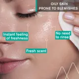 Uriage Hyseac Purifying Peeling Toner - Очищающий тоник для регуляции себума и сужающий поры с AHA, 250 мл — фото 3
