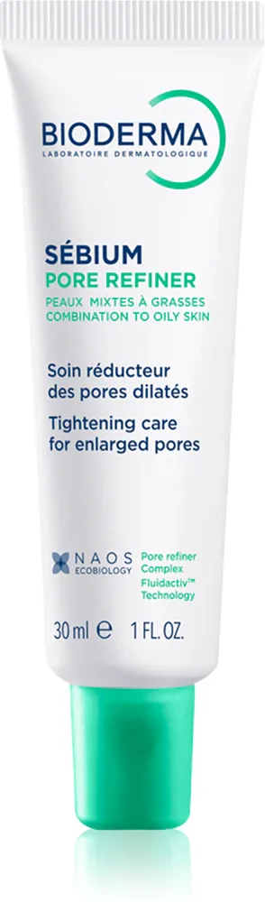 Bioderma Sebium Pore Refiner - Легкий матирующий крем для лица для сужения пор, 30 мл