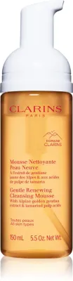 Clarins Cleansing Gentle Renewing Cleansing Mousse - Нежная очищающая пенка для всех типов кожи