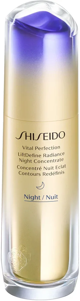 Shiseido Vital Perfection LiftDefine Radiance Night Concentrate - Сыворотка для лица с лифтинг-эффектом на ночь, 40 мл