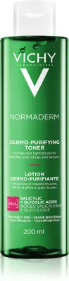 Vichy Normaderm - Тоник очищающий-сужающий pores, 200 мл